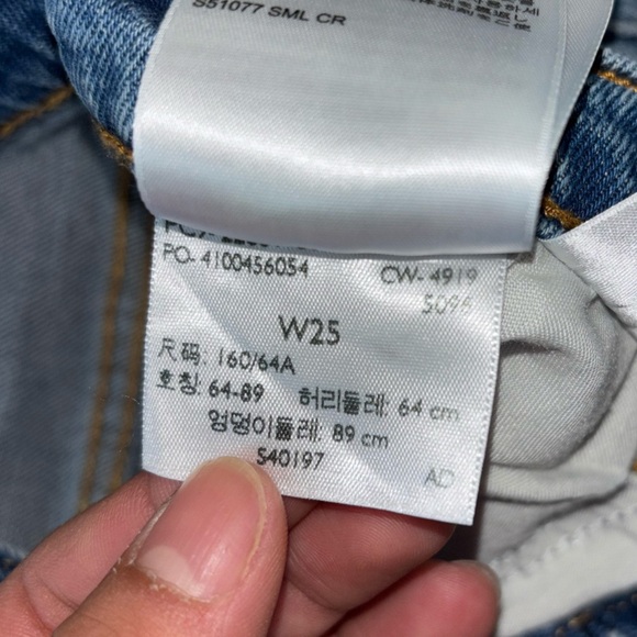 LEVI’S Wedgie  Women's Straight Leg Jeans Size 25 - Picture 4 of 9